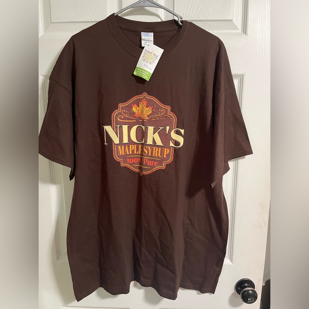 Brown 2X T-Shirt